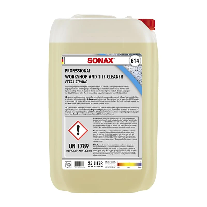 Syratvätt Sonax Professional Workshop & Tile Cleaner, 25 liter