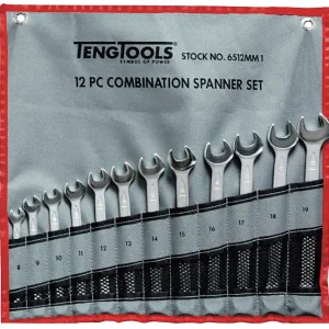 Teng Tools U-ringnyckelsats 6512 mm 12-delar