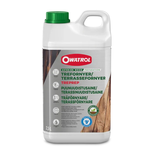 Terrassförnyare Owatrol Treprep, 2,5 liter