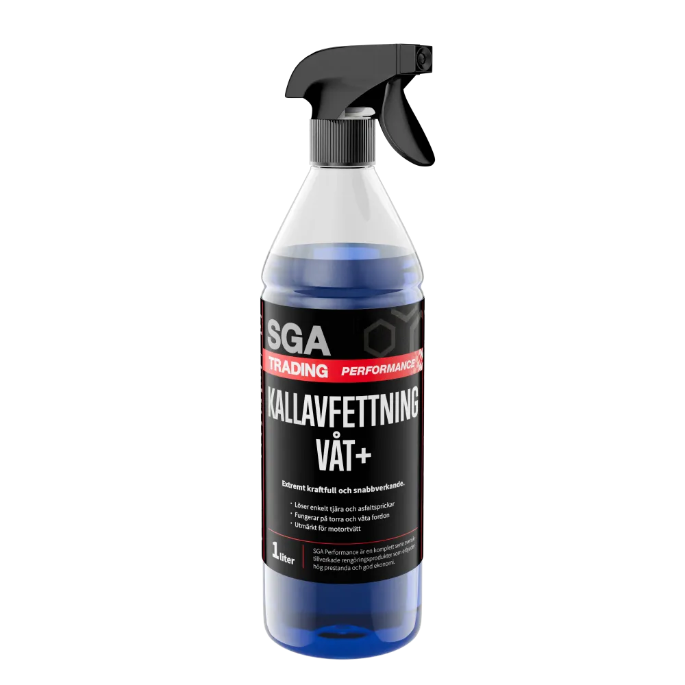 Tjärlösare SGA PERFORMANCE Kallavfettning VÅT + 1 liter