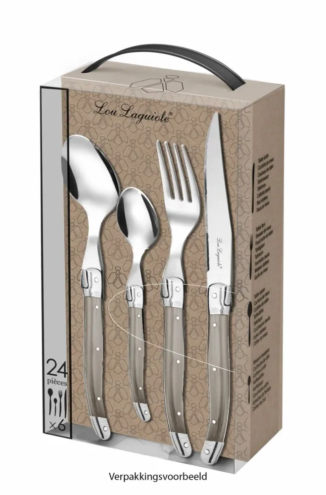 Tradition Bestickset 24 delar Taupe