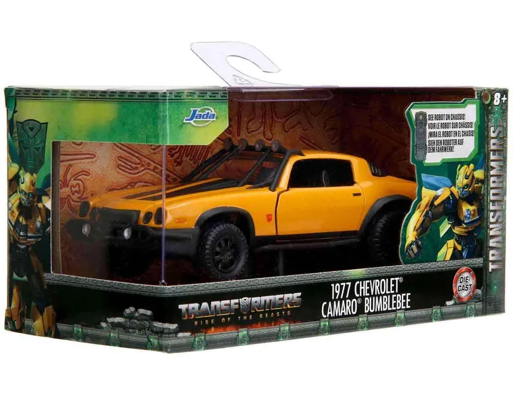 Transformers Rise Beasts - 1977 Chevrolet Camaro Bumblebee - 1:32 Die-Cast Modell