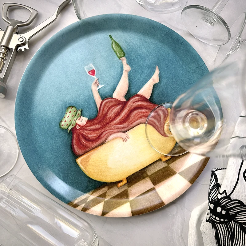 Trådlös Bricka - Vinbadaren