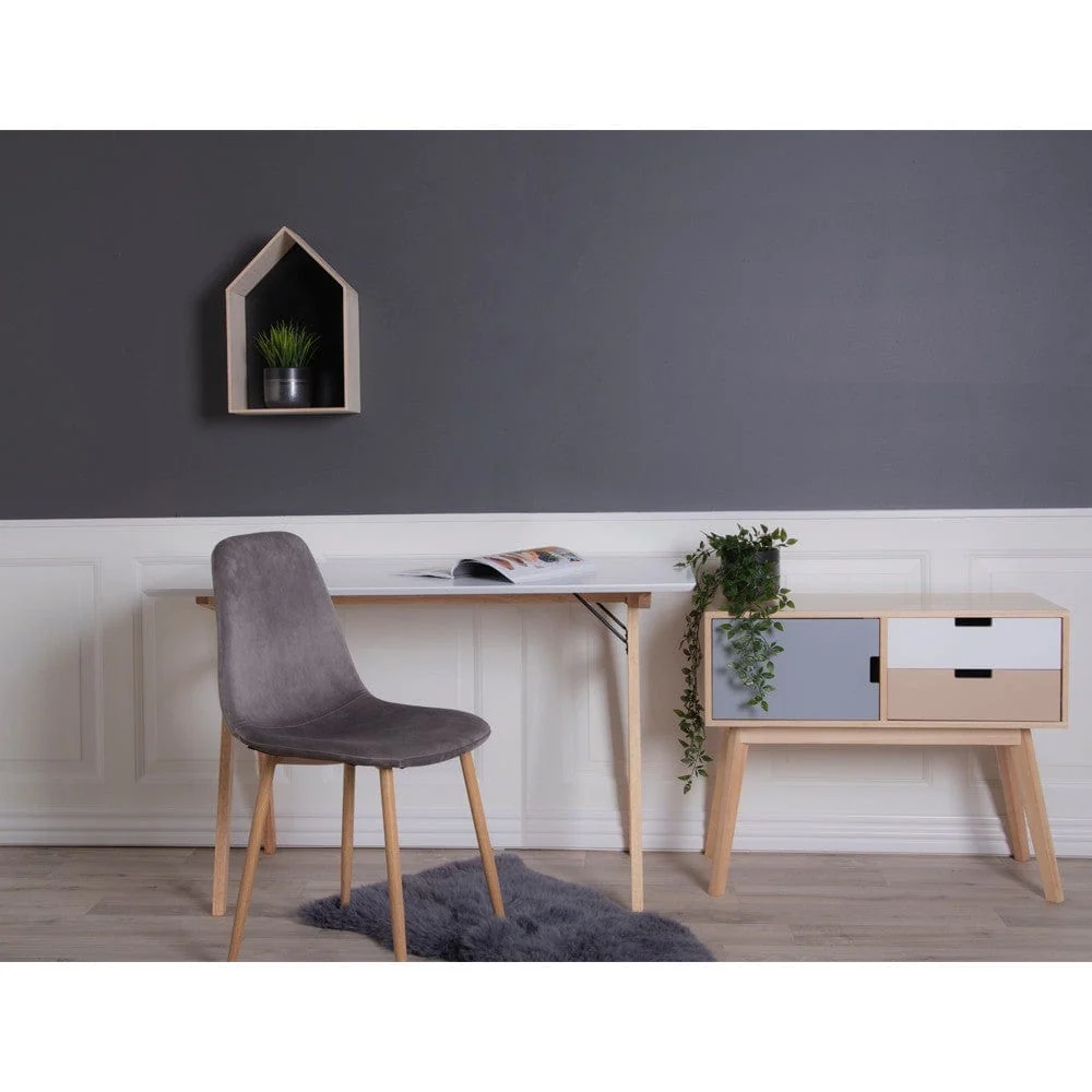 Trådlös House Nordic Lammskinn Grå