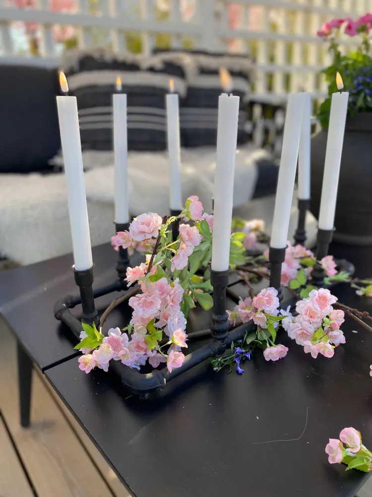 Trådlös Ljusstake Bordsröret