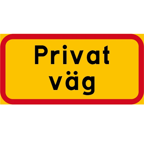 Trådlös Privat väg 400x200