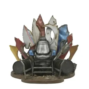 Trådlös TMNT 2 Secret Ooze Shredder Throne Diorama