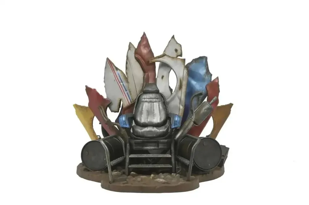 Trådlös TMNT 2 Secret Ooze Shredder Throne Diorama