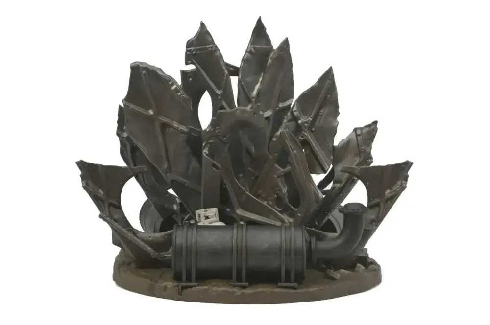 Trådlös TMNT 2 Secret Ooze Shredder Throne Diorama