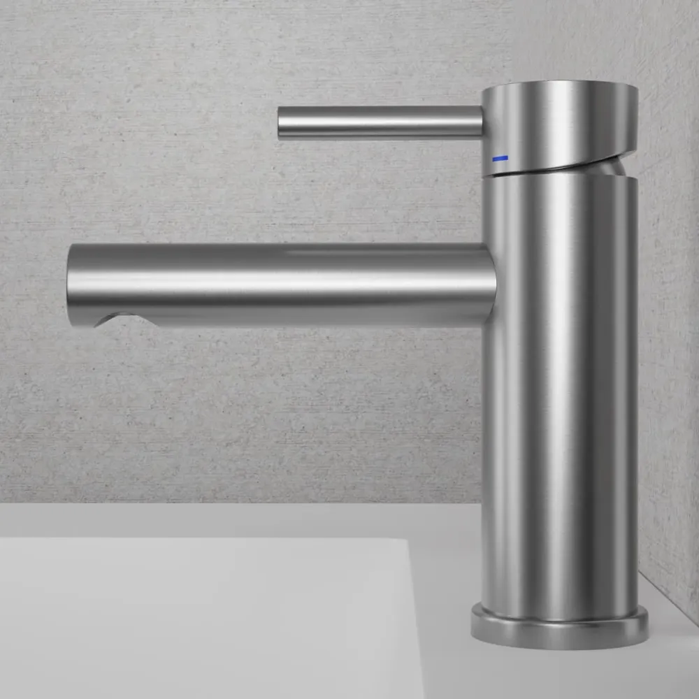 Tvättställsblandare Scandtap Chromed Clear Svart