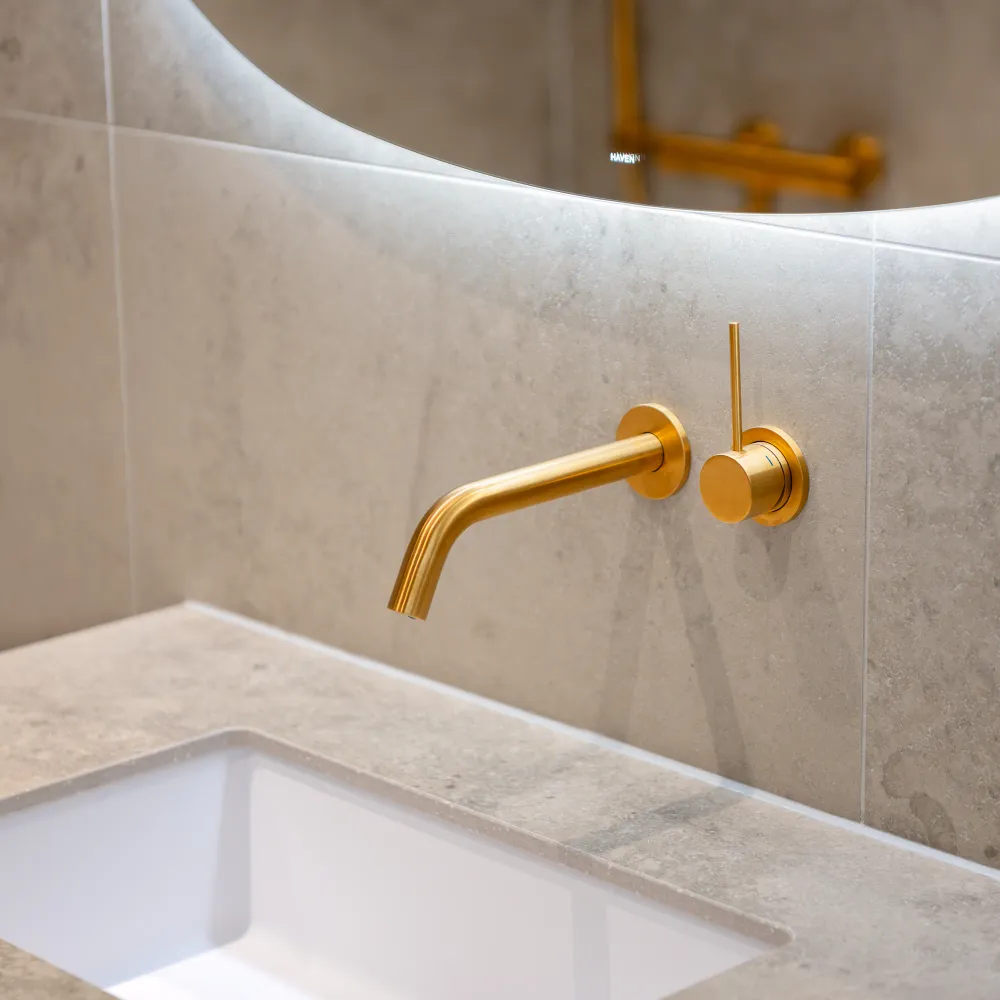 Tvättställsblandare Scandtap Reinforced Harmonized 1 Inbyggd Svart