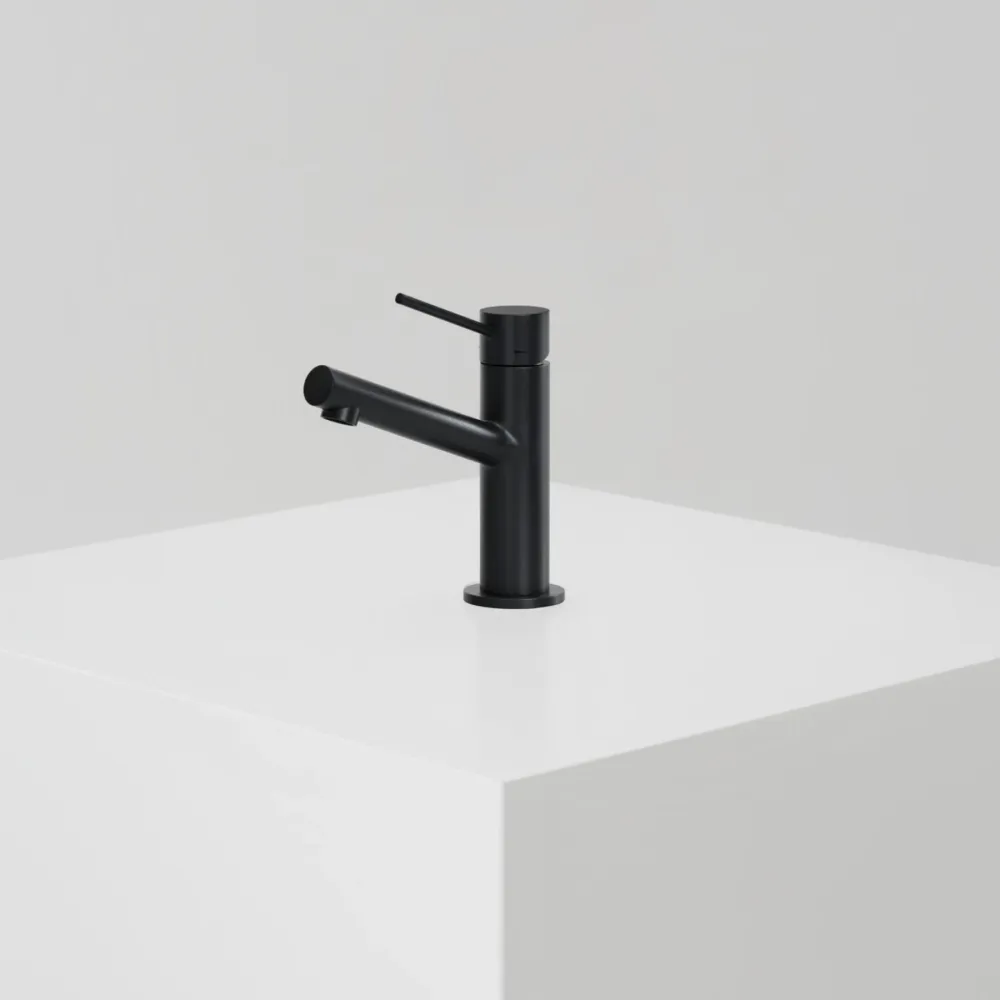 Tvättställsblandare Scandtap Reinforced Vector Svart
