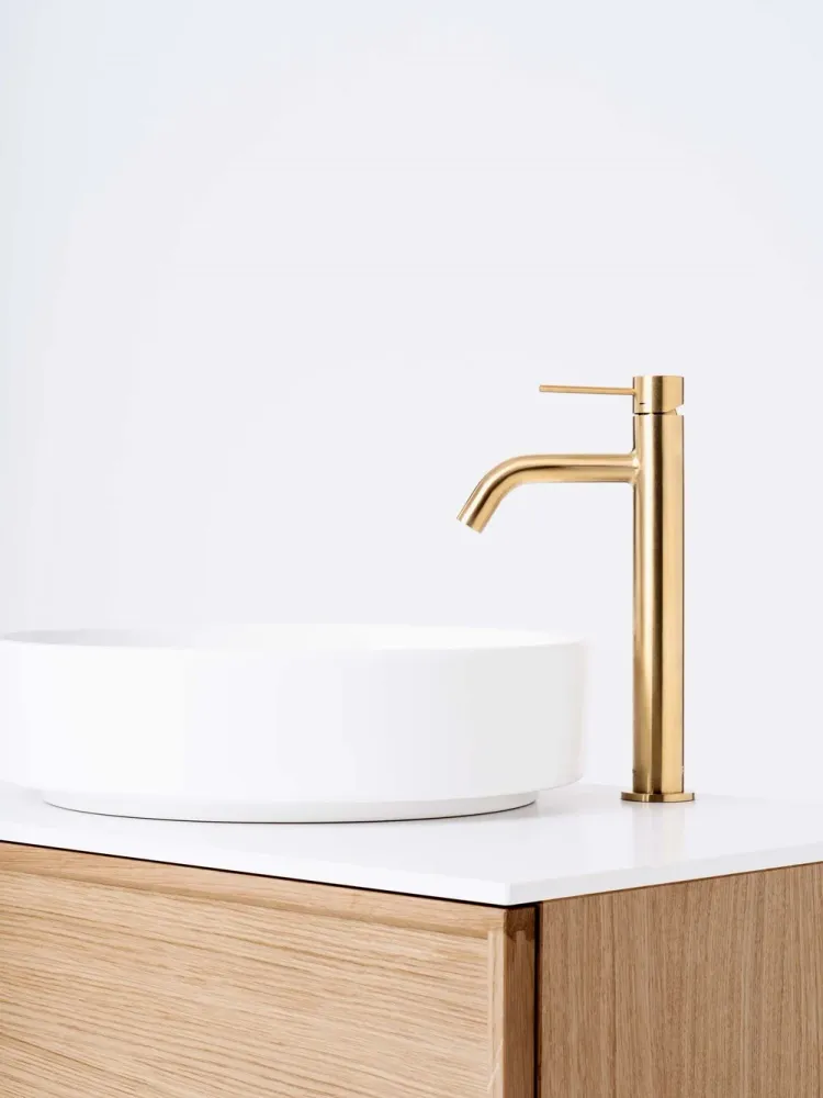 Tvättställsblandare Scandtap Stainless Voyage Hög Svart