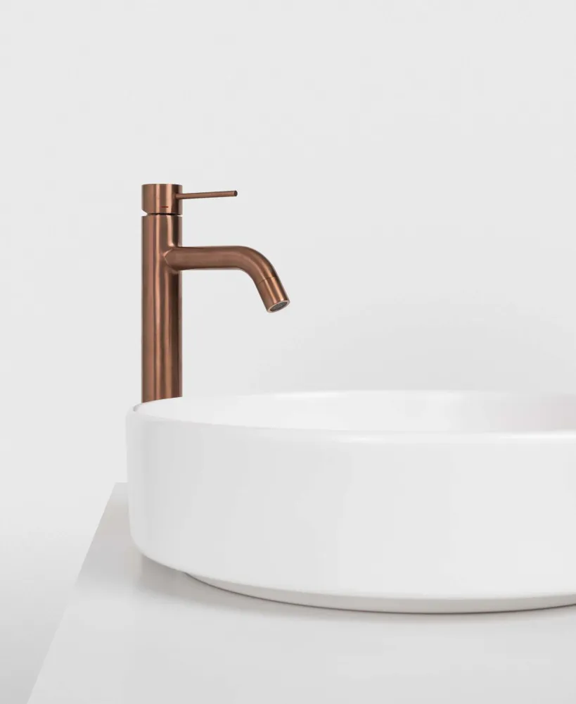Tvättställsblandare Scandtap Stainless Voyage Hög Svart