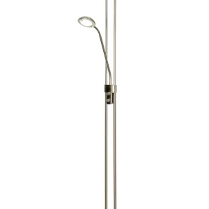 Underbar Uplight Led Golvlampa Svart