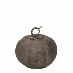 Utomhus Dekoration Pumpa Metallisk 16x15,5cm