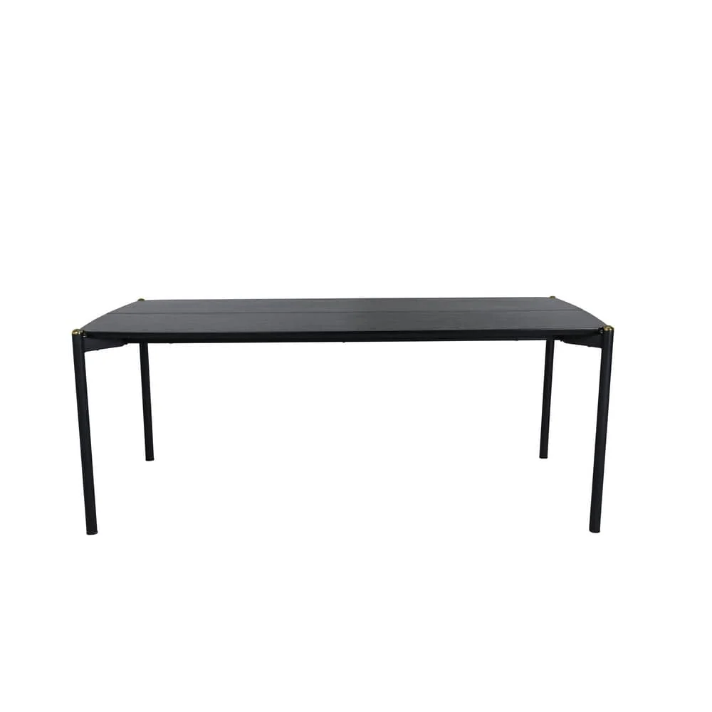 Venture Home Matbord Pelle Ebenholts