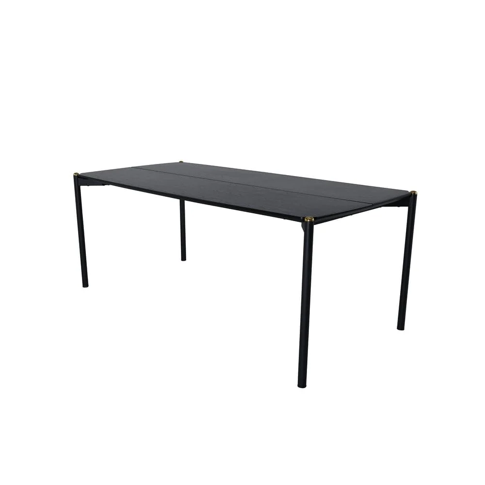 Venture Home Matbord Pelle Ebenholts