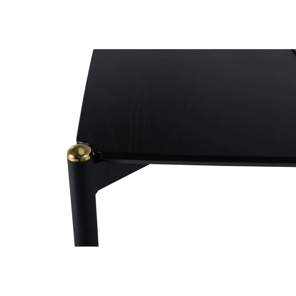 Venture Home Matbord Pelle Ebenholts