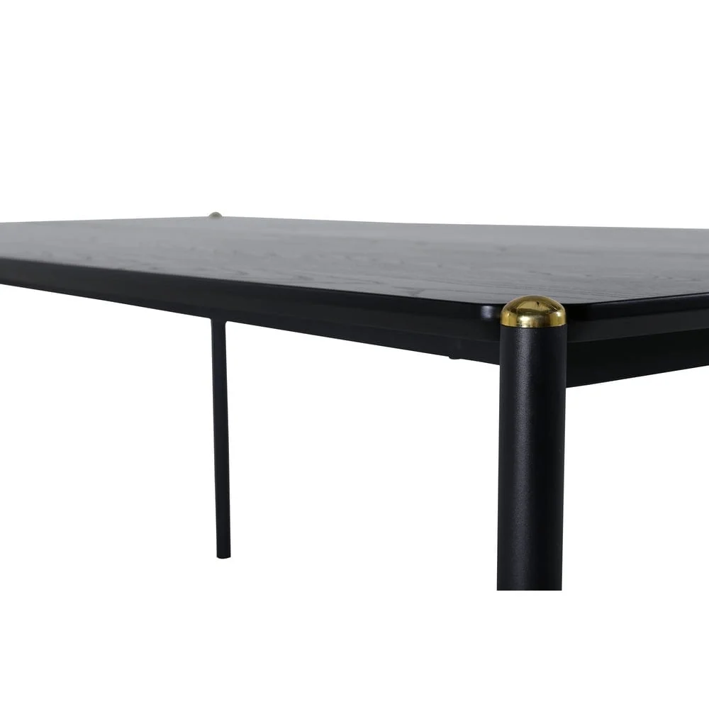 Venture Home Matbord Pelle Ebenholts