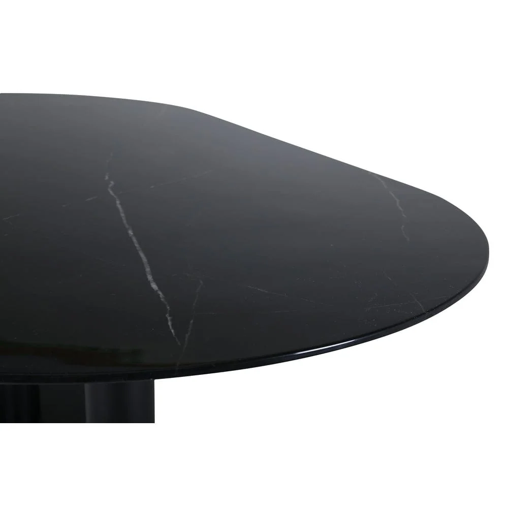 Venture Home Matbord Pillan Midnight Glasmarmor
