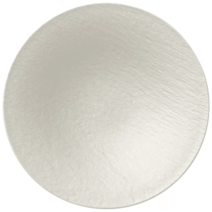 Villeroy & Boch Manufacture Rock Djup Tallrik Ø29 cm Snö