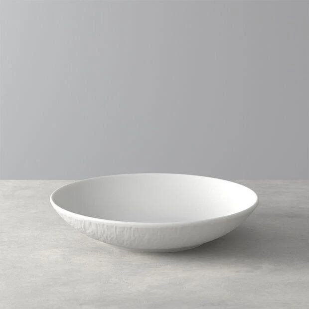 Villeroy & Boch Manufacture Rock Tallrik Djup 23,5 cm Pärla