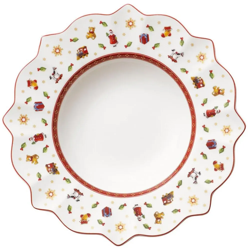 Villeroy & Boch Toy's Delight Djup tallrik snö 264 mm