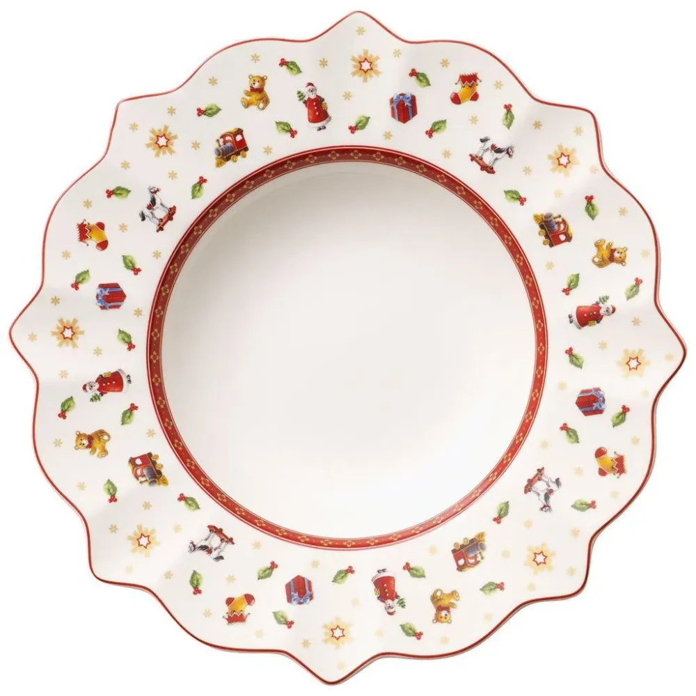 Villeroy & Boch Toy's Delight Djup tallrik snö 264 mm