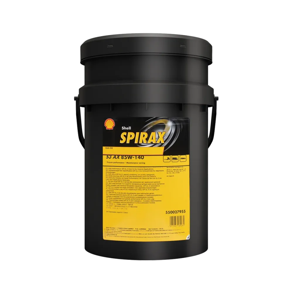 Växel & Axelolja Shell Spirax S3 AX 85W-140 GL-5, 20L