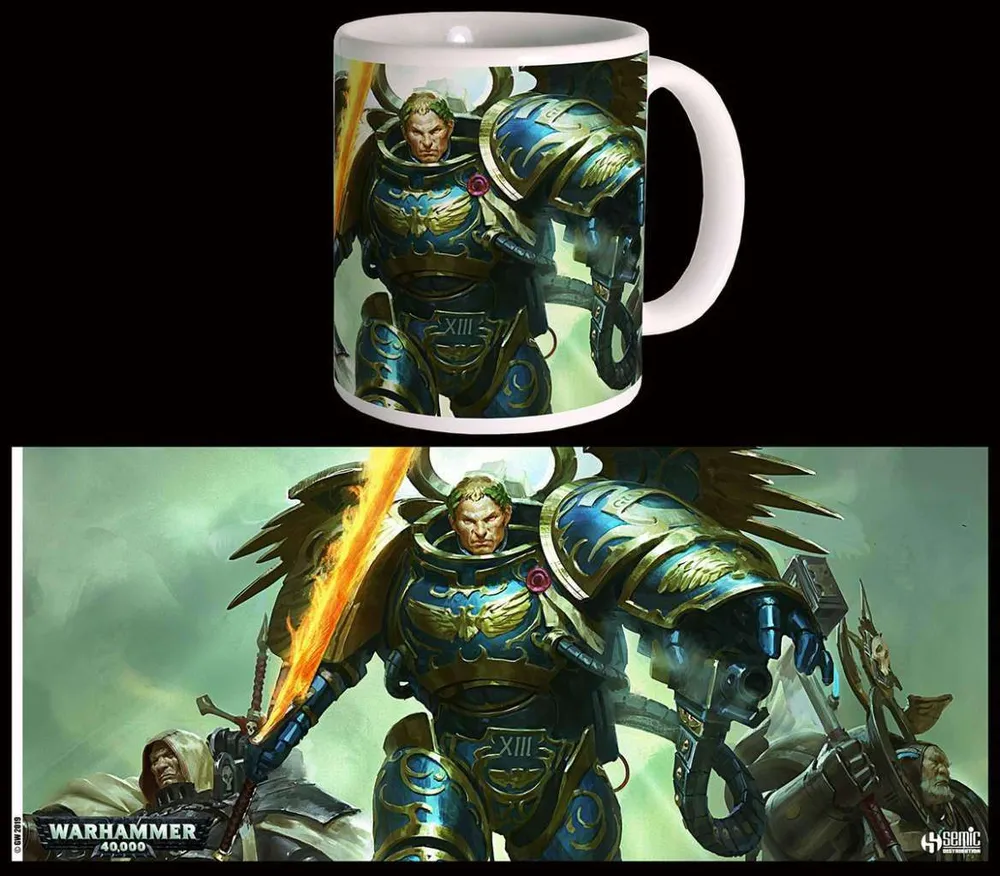 Warhammer 40k Robute Guilliman Mug Electricians