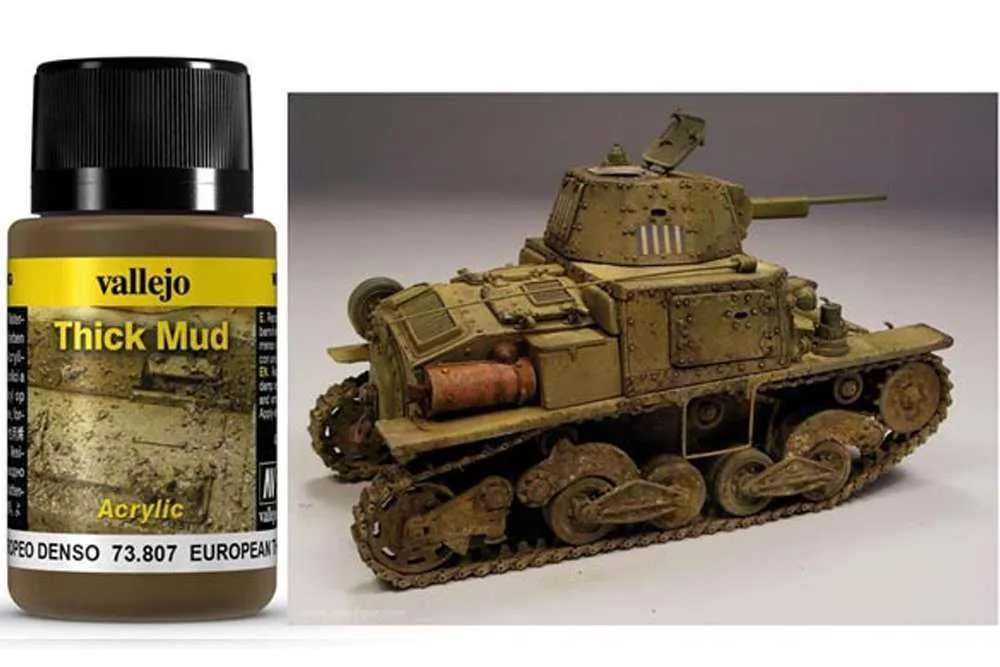 Weathering 73807 Europeisk tjock lera 40ml