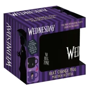 WEDNESDAY - Värmeförändrande Muggar "Glansig Yta" - 11 Oz