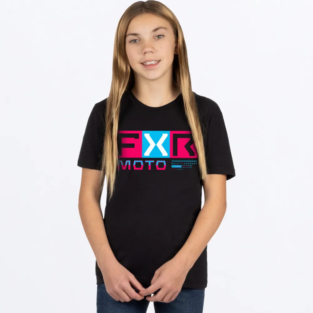 Youth Moto High-end T-Shirt Electricians Xs