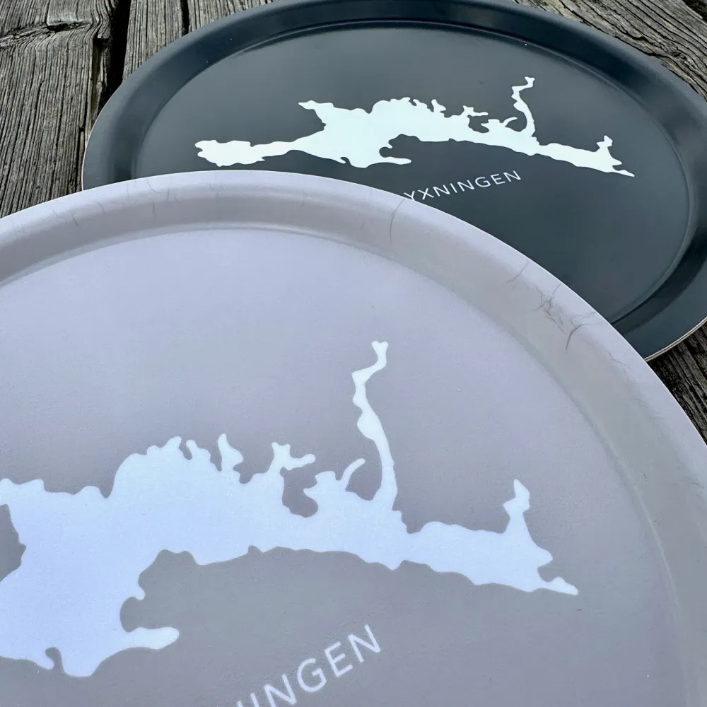 YXNINGEN Bricka 31Ø Träkol
