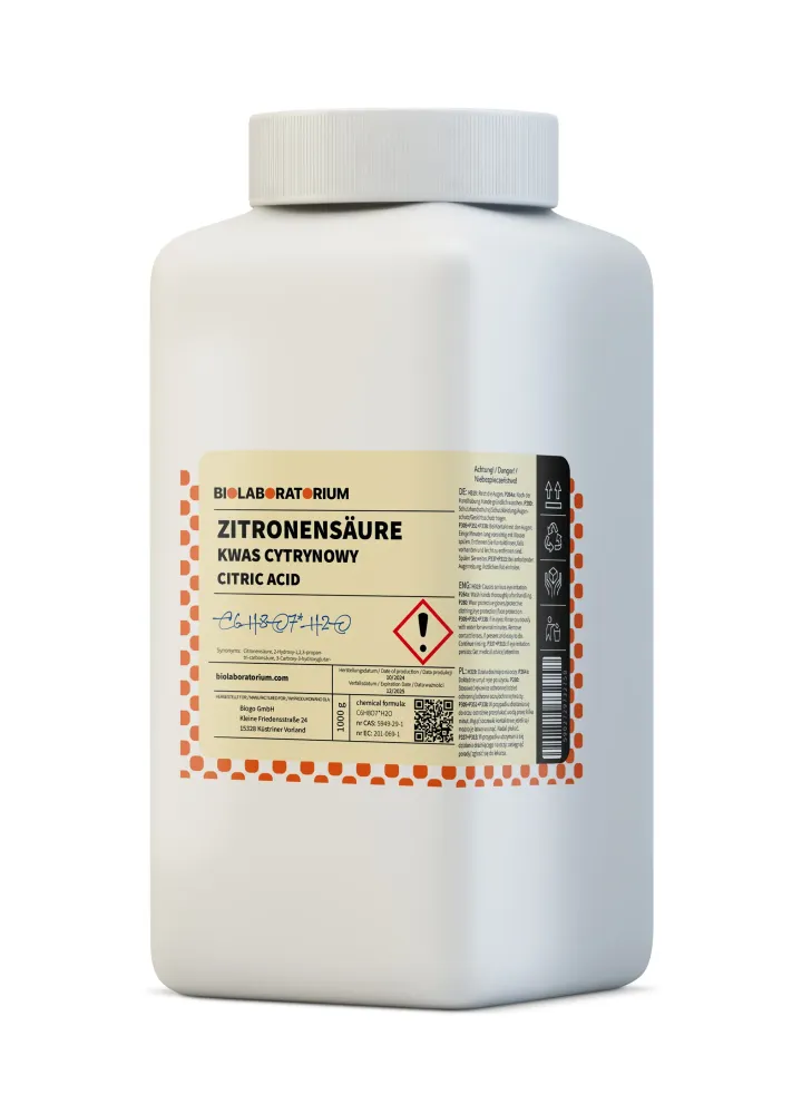 Citronsyra 1 kg BIOLABORATORIUM