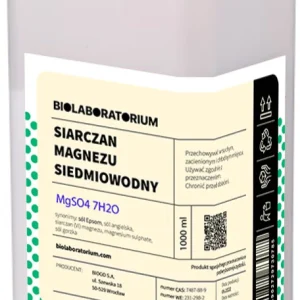 Epsom salt amerikansk magnesiumsulfat heptahydrat 1000g BIOLABORATORIUM