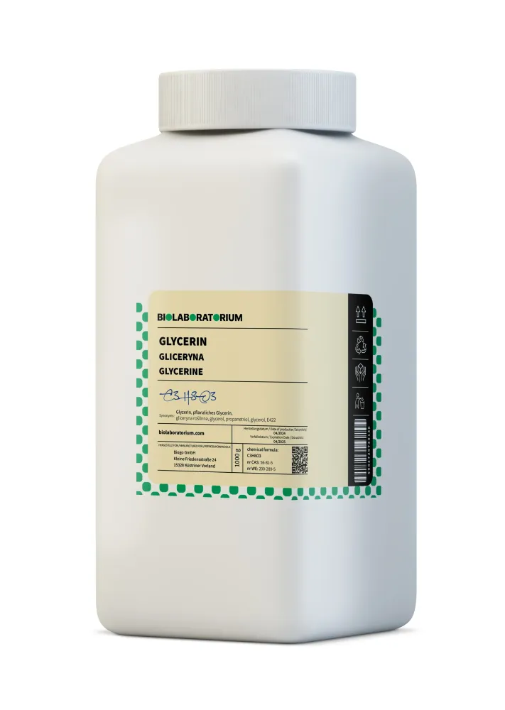 Vegetabilisk glycerin Ph. Eur. min. 99,5% BIOLABORATORIUM 1 kg