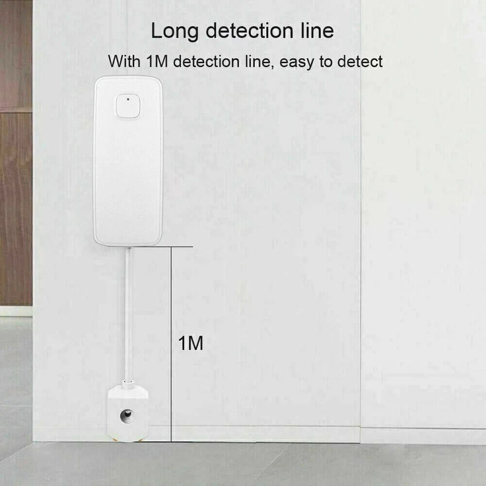 WIFI IP Vand lækage Overløbs advarsels sensor Alarm Oversvømmelses lækage detektor + TUYA APP 2 Sensors