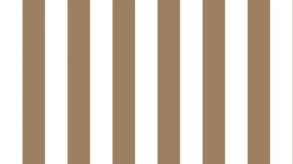 Reveal Tapet Big Stripes - Vit/Terrakottaröd
