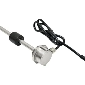 Wema, Niveausensor NMEA2000, Rustfrit stål, 12V, IP65, 1 1/4'' BSP (32 mm) gevind, ISO8846 – Størrelse: N3-350