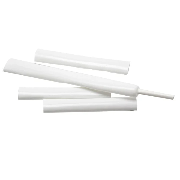 Vajerskydd i rvit PVC Ø12-4 mm 15 m