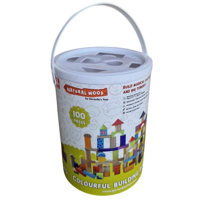 Hardwood Building Blocks Integrated Insulation