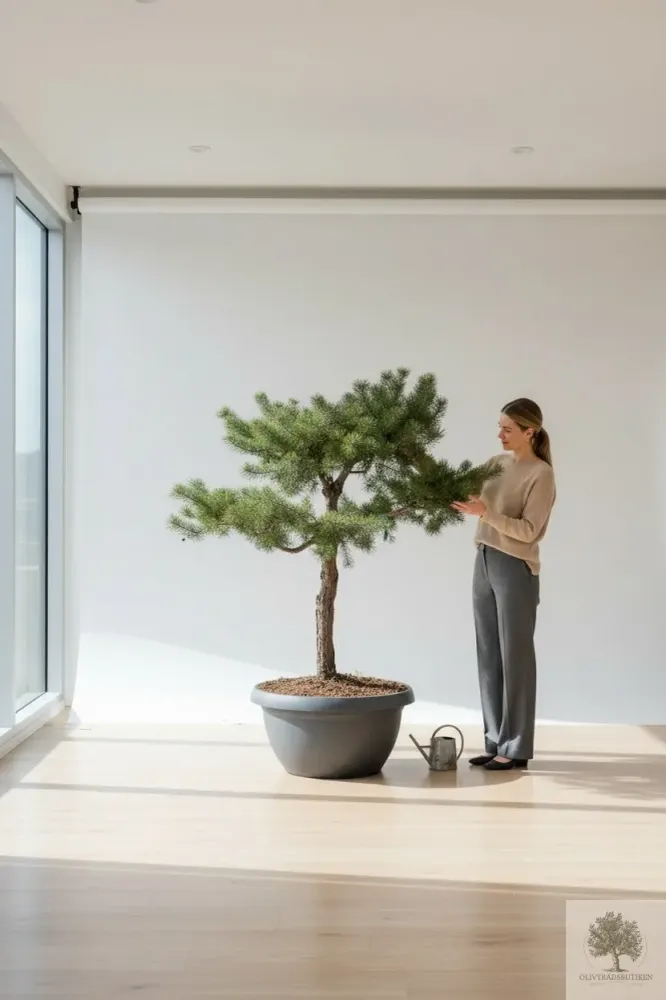 Barrträd i kruka - Pinus Silvestris Watereri - 1,8 m