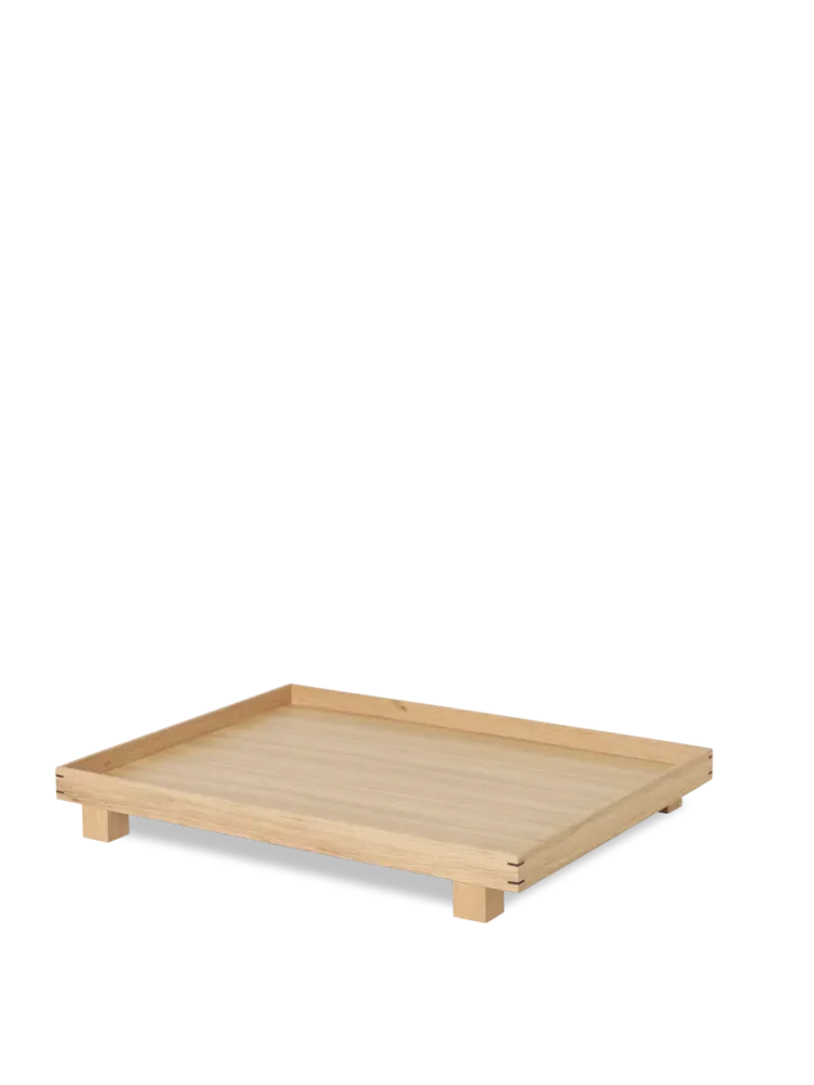 Bon Hardwood Tray - Large - Oak Compatible Outdoor Projects