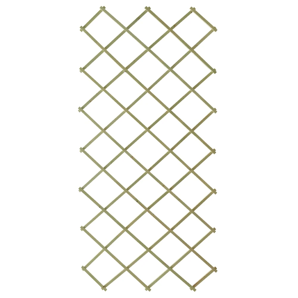 NYBY SPALJE TRÄ 100X200 VITBETSAD RAK | CleanNest