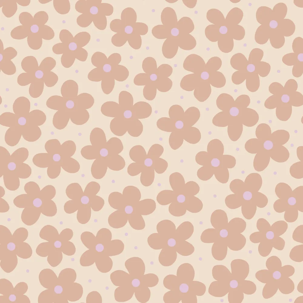 Reveal Tapet Daisy Dot - Wood