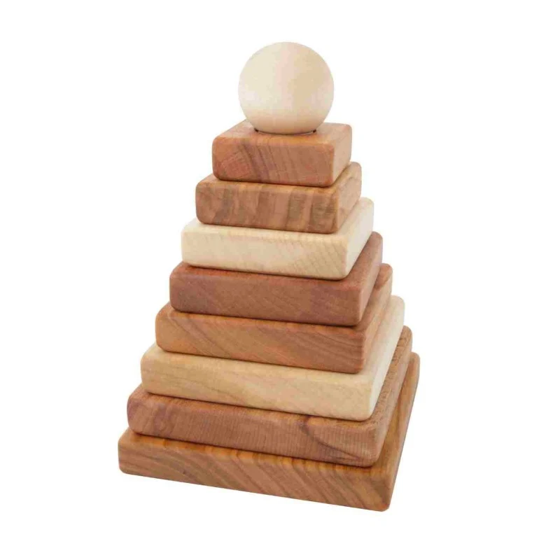Timber Square Pyramid - Natural Furniture Making