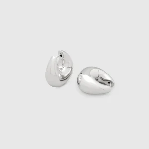 Ugnstorkad premium Örhänge Tom Wood -Bao Hoops Medium