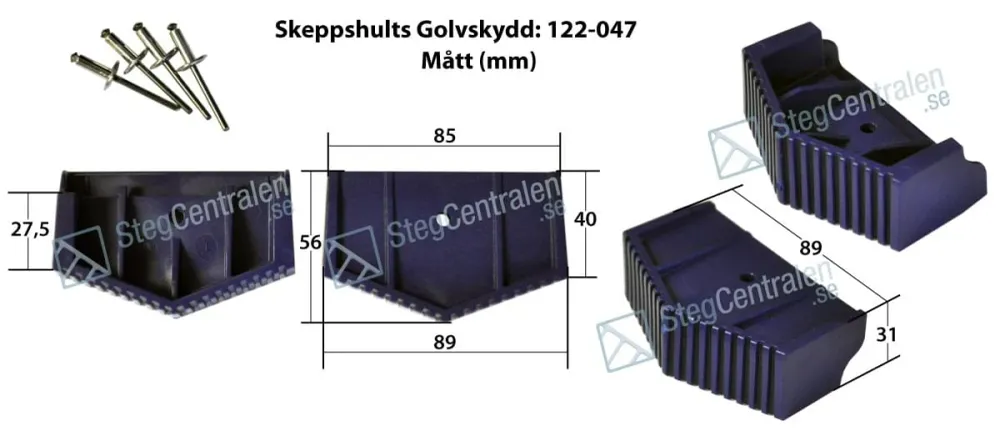 Skeppshultstegen Golvskydd Yrkestrapp/Bockar
